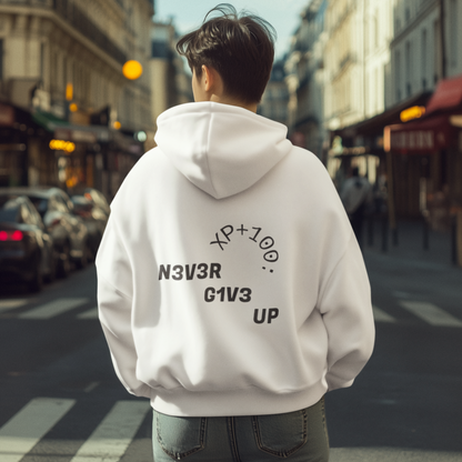 XP+100: Never Give Up - Hoodie